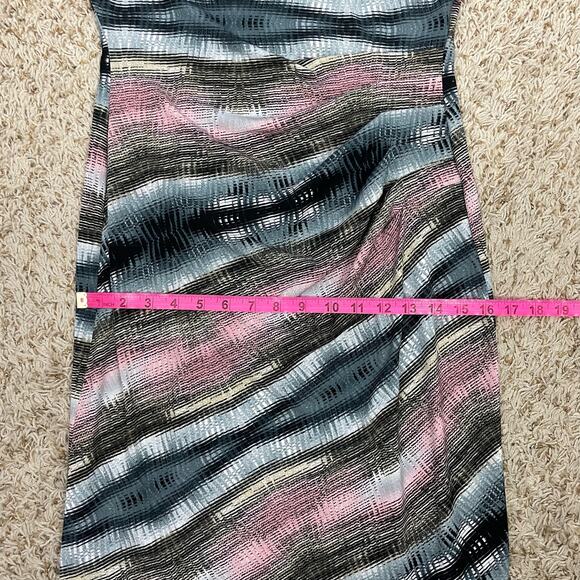 Connected Apparel Multicolor Midi Dress - Picture 10 of 11